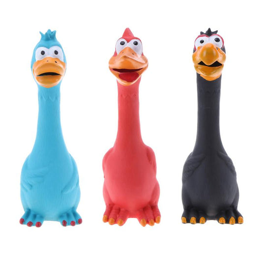 Screaming Chicken dog toy (bite resistant)