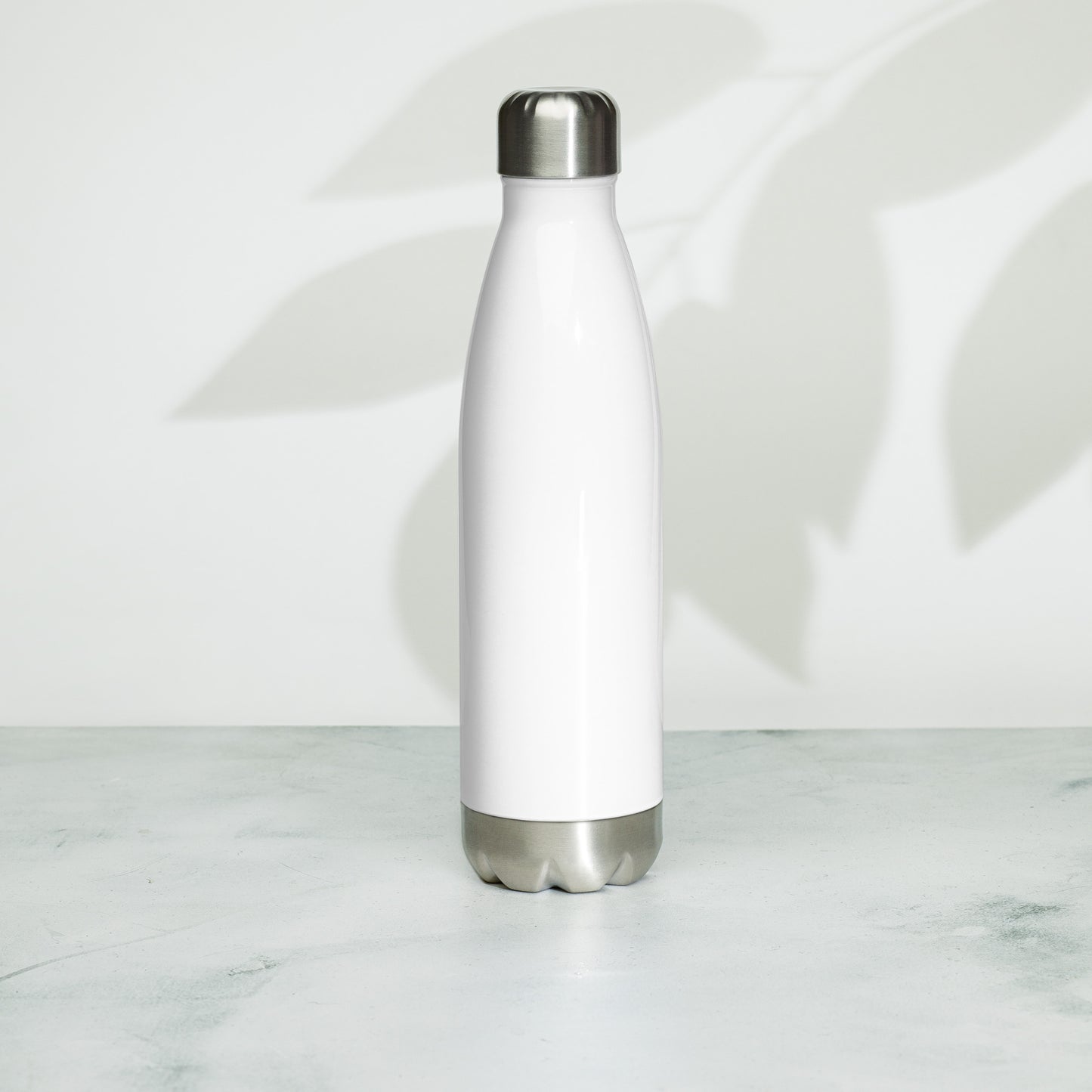 Ride Queen - White Stainless steel water bottle